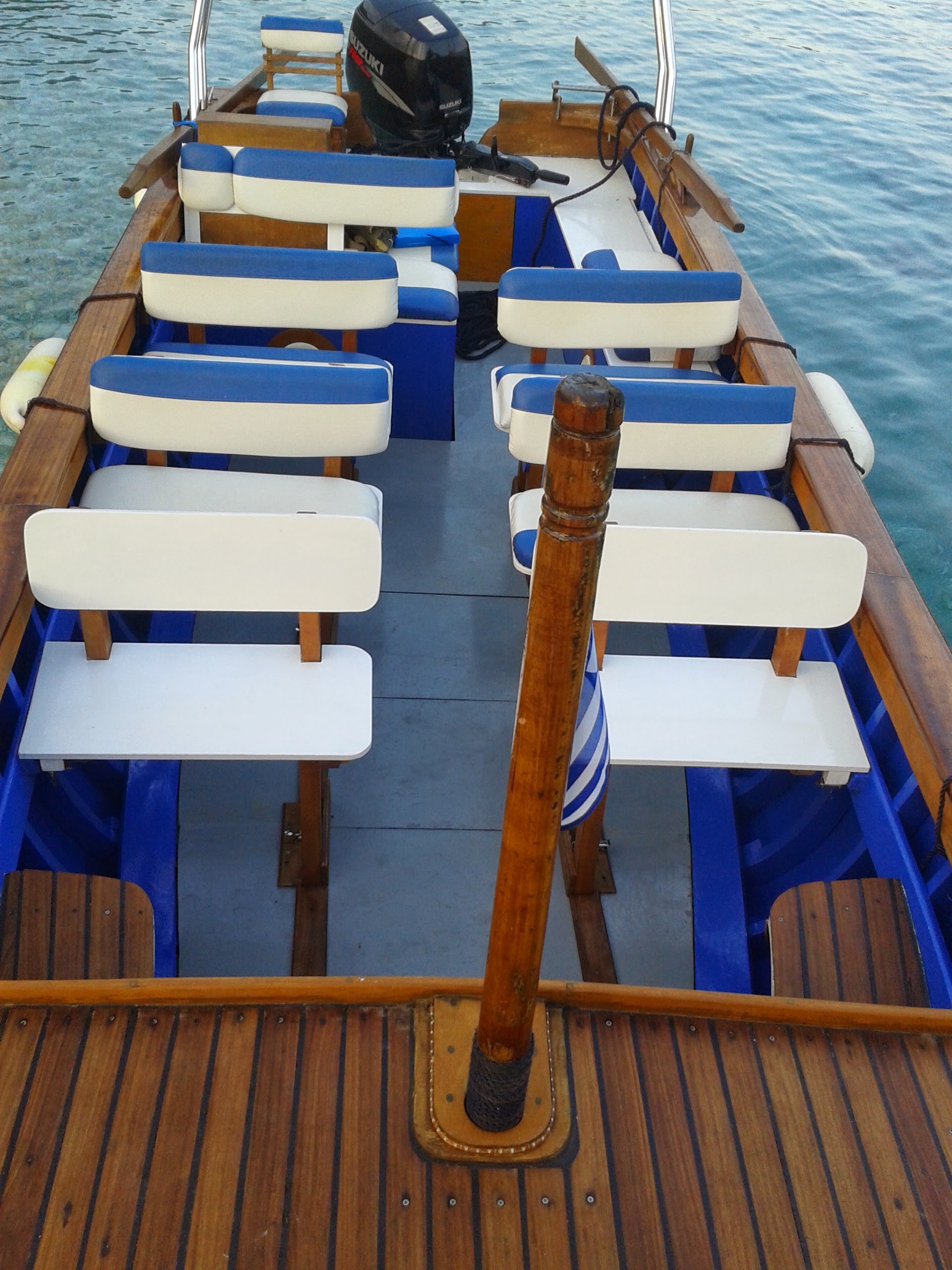 Βάρκα Mpoukas Junior – Mpoukas Boats – Trips Palaiokastritsa Corfu